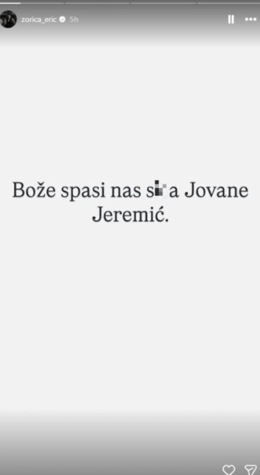 "Bože, spasi nas s*sa Jovane Jeremić!" Pevačica brutalno isprozivala voditeljku!