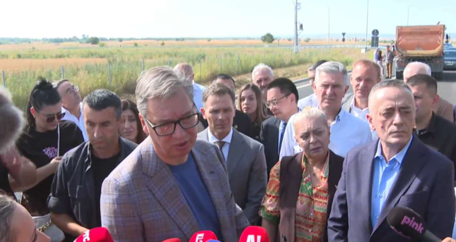 Predsednik Vučić otvorio ključnu deonicu Dunavskog koridora: Ovo je istorija! (FOTO/VIDEO)