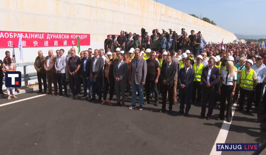 Predsednik Vučić otvorio ključnu deonicu Dunavskog koridora: Ovo je istorija! (FOTO/VIDEO)