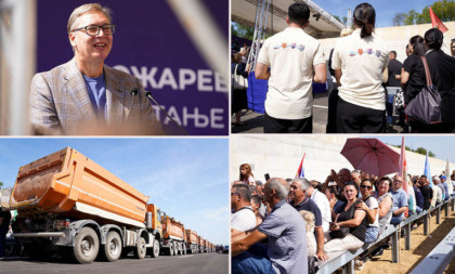 Predsednik Vučić otvorio ključnu deonicu Dunavskog koridora: Ovo je istorija! (FOTO/VIDEO)