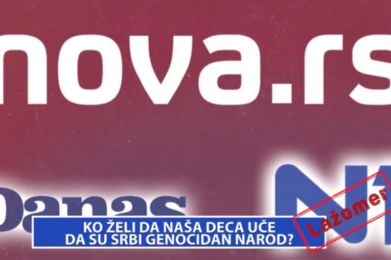 LAŽOMER: KO ŽELI DA NAŠA DECA UČE DA SU SRBI GENOCIDAN NAROD?