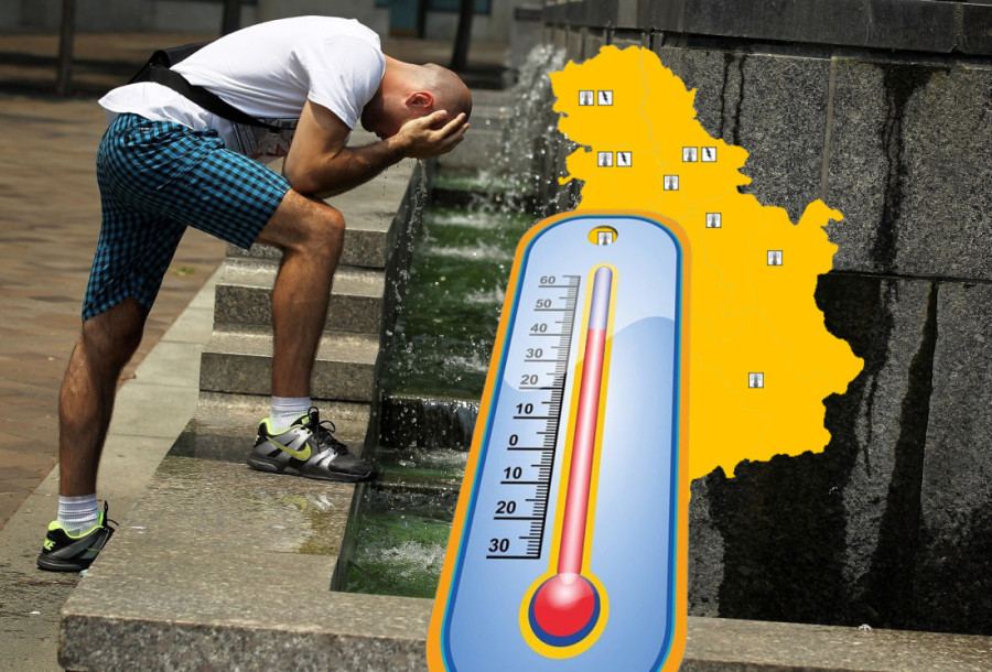 Srbija podeljena na dva godišnja doba: U jednom delu 17, u drugom čak 38 stepeni - hladni front tek pokazuje snagu