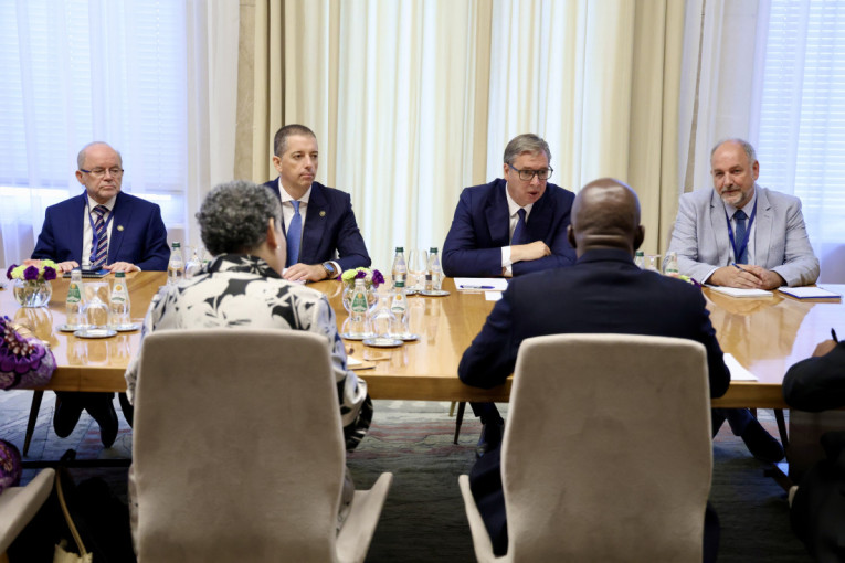 Bilateralni susreti u Beogradu: Vučić razgovarao sa predsednicima Somalije, Gane, Angole i LIbana (FOTO)
