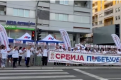 Kragujevac rekao svoje: Ujedinjena Srbija pobeđuje (VIDEO)