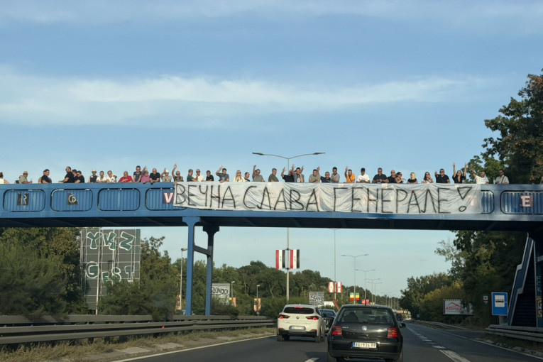 "Đenerale, nek' je tvojoj majci hvala!" Ceo Beograd na nogama - heroj je stigao u prestonicu (VIDEO)