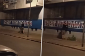 „Studentska“ lista još jednom pokazala odnos prema generalu Mladiću: Uništili mural u Novom Sadu i pohvalili se snimkom (VIDEO)