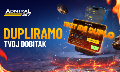 Admiralbet već duplira dobitke - da li je sledeći tiket vaš?