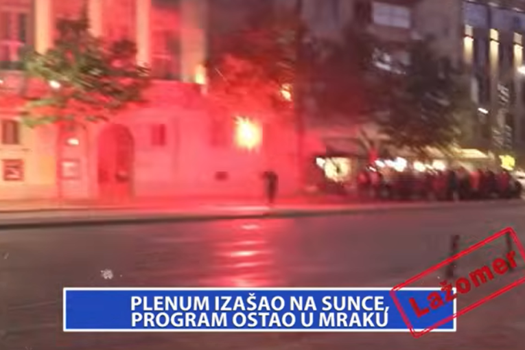 Lažomer: Plenum izašao na sunce, program ostao u mraku (VIDEO)