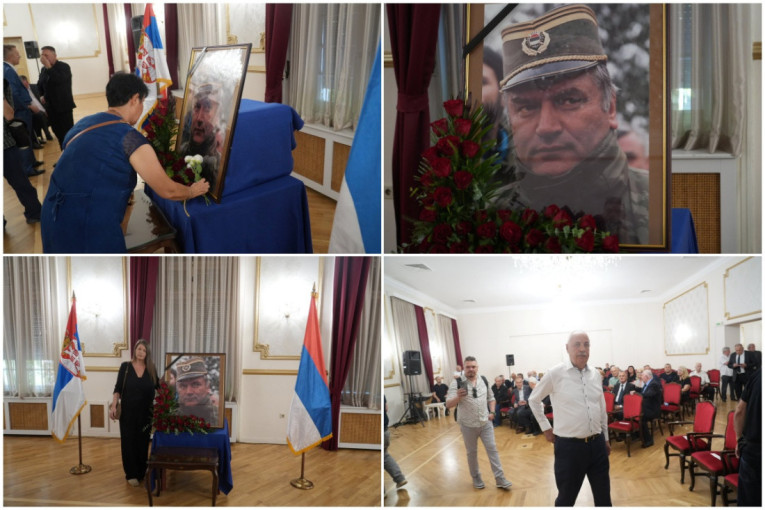 Građani došli da odaju počast generalu Ratku Mladiću, komemoracija u Domu vojske (FOTO)