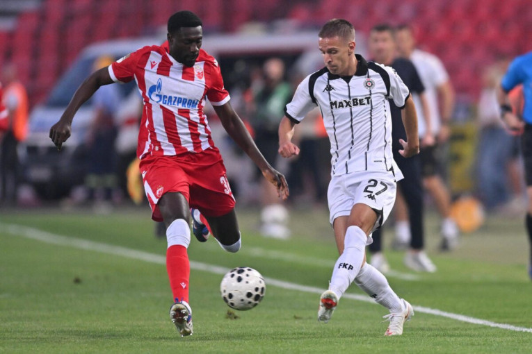 Crvena zvezda - Partizan 1:1: Dijeng obradovao crveno-bele (VIDEO)