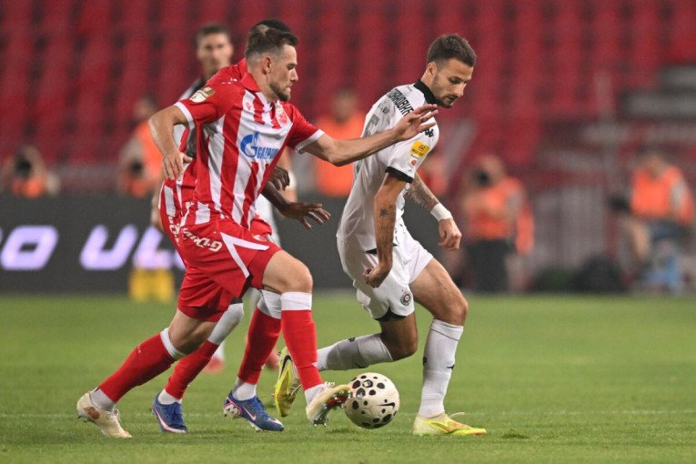 Crvena zvezda - Partizan 2:1: Crno-beli jure izjednačenje (VIDEO)