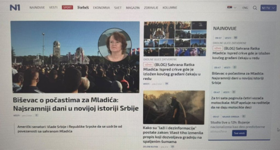 Ovo je jezivo! Pogledajte šta mediji u regionu pišu o sahrani Ratka Mladića (FOTO)