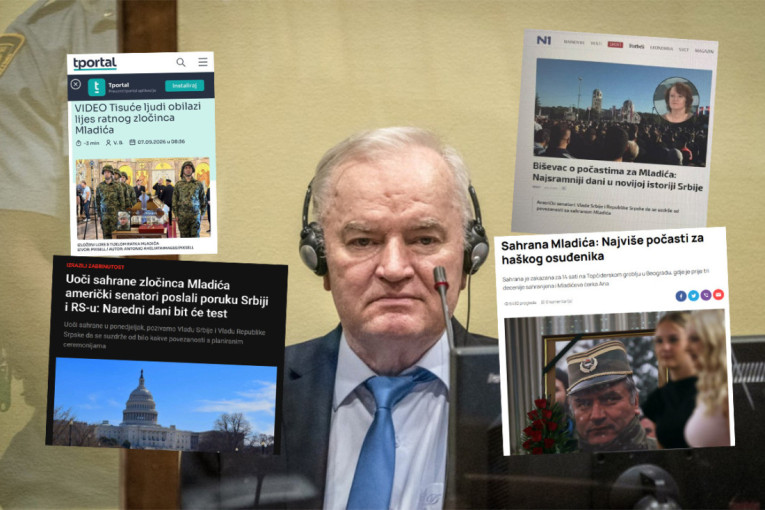 Ovo je jezivo! Pogledajte šta mediji u regionu pišu o sahrani Ratka Mladića (FOTO)
