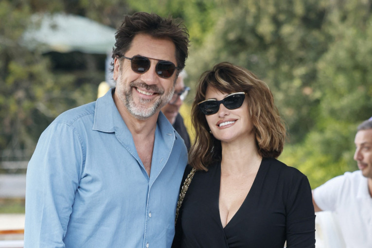 Penelope i Havijer stigli u Veneciju: Večeras svetska premijera filma pisanog specijalno za njih (FOTO)