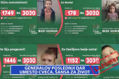 Lažomer: Generalov poslednji dar, umesto cveća - šansa za život! (VIDEO)