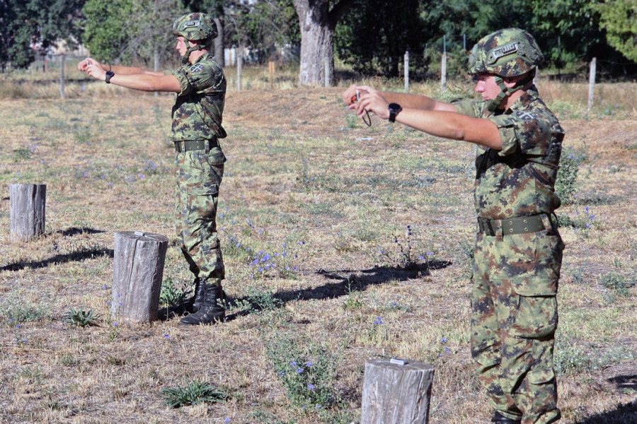 Obuka kandidata iz građanstva za podoficire Vojske Srbije ušla u završnu fazu!