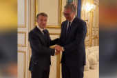 "Odličan sastanak sa Makronom": Vučić objavio snimak nakon sastanka (VIDEO)