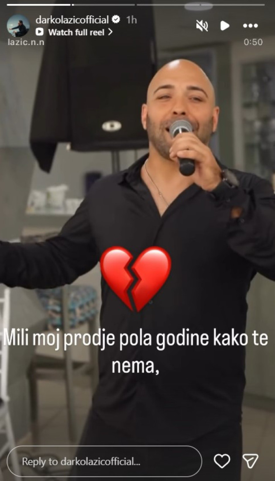"Mili moj prođe pola godine..." Darko Lazić posvetio emotivnu poruku preminulom bratu (FOTO)