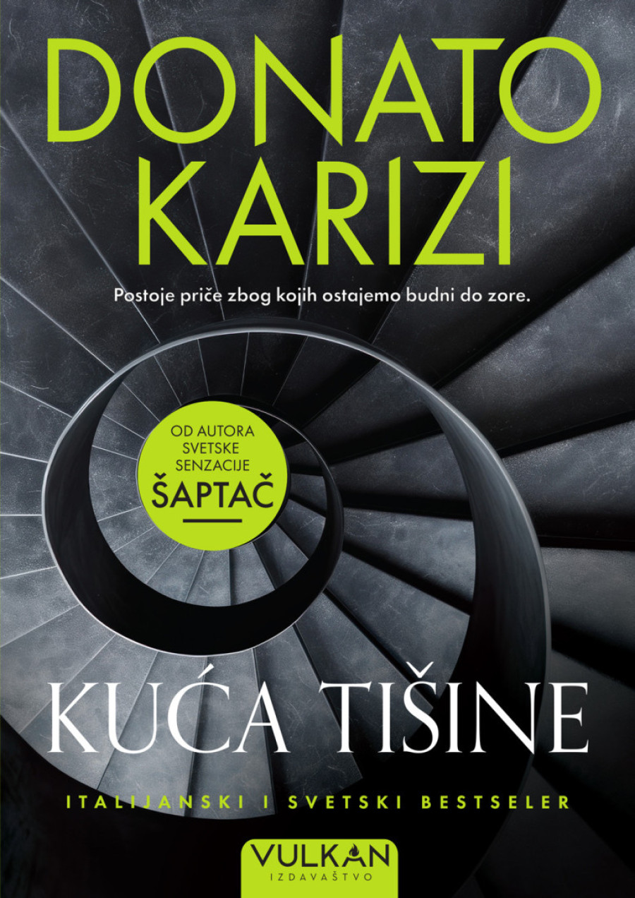 Majstor modernog trilera ima novi roman: Donato Karizi otvara vrata „Kuće tišine“