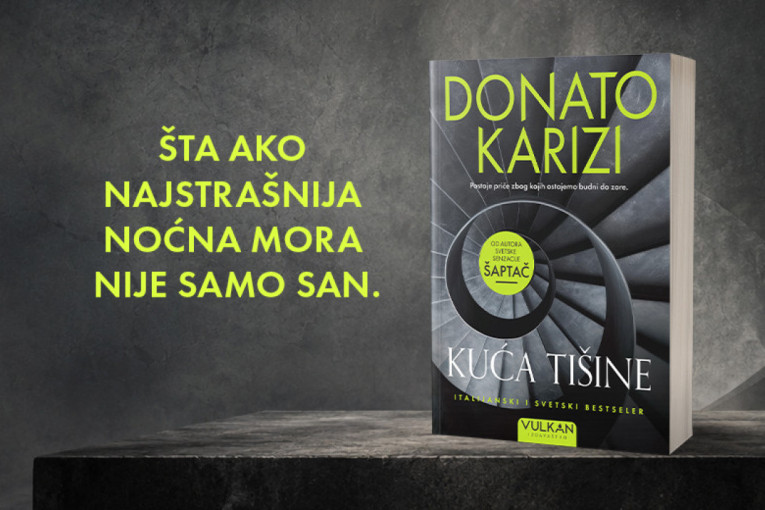 Majstor modernog trilera ima novi roman: Donato Karizi otvara vrata „Kuće tišine“