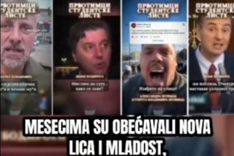 Je li ovo "mladost Srbije"? Na "Studentskoj listi" nijednog studenta, sve dobro poznata lica! (VIDEO)