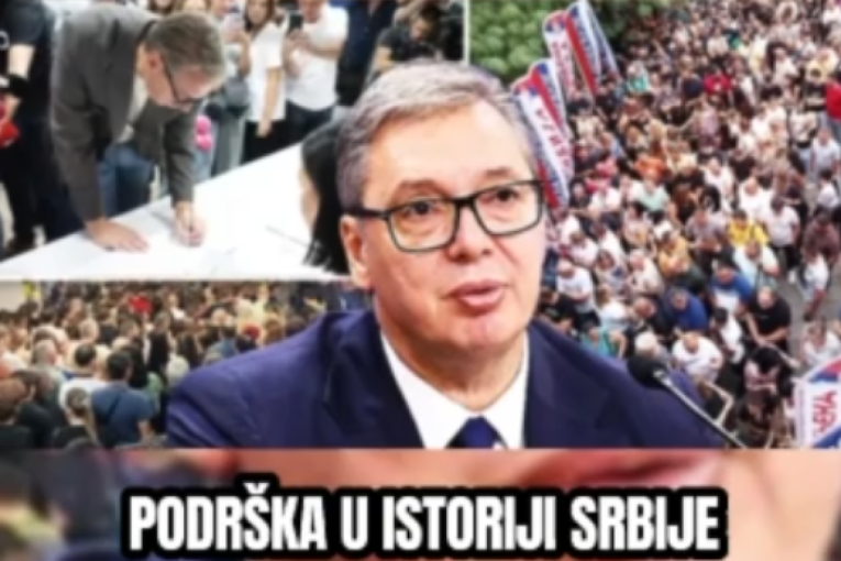 Nezapamćena sila Srbije: Reke ljudi u redovima, pao apsolutni rekord koji niko neće oboriti (VIDEO)