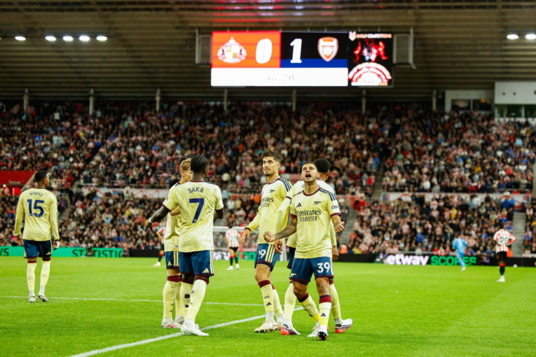 Arsenal niže pobede! Golčina Bruna Gimaraisa presudila Sanderlendu! (VIDEO)