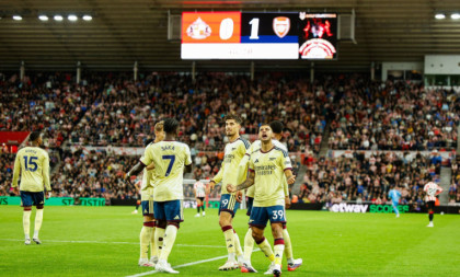 Arsenal niže pobede! Golčina Bruna Gimaraisa presudila Sanderlendu! (VIDEO)