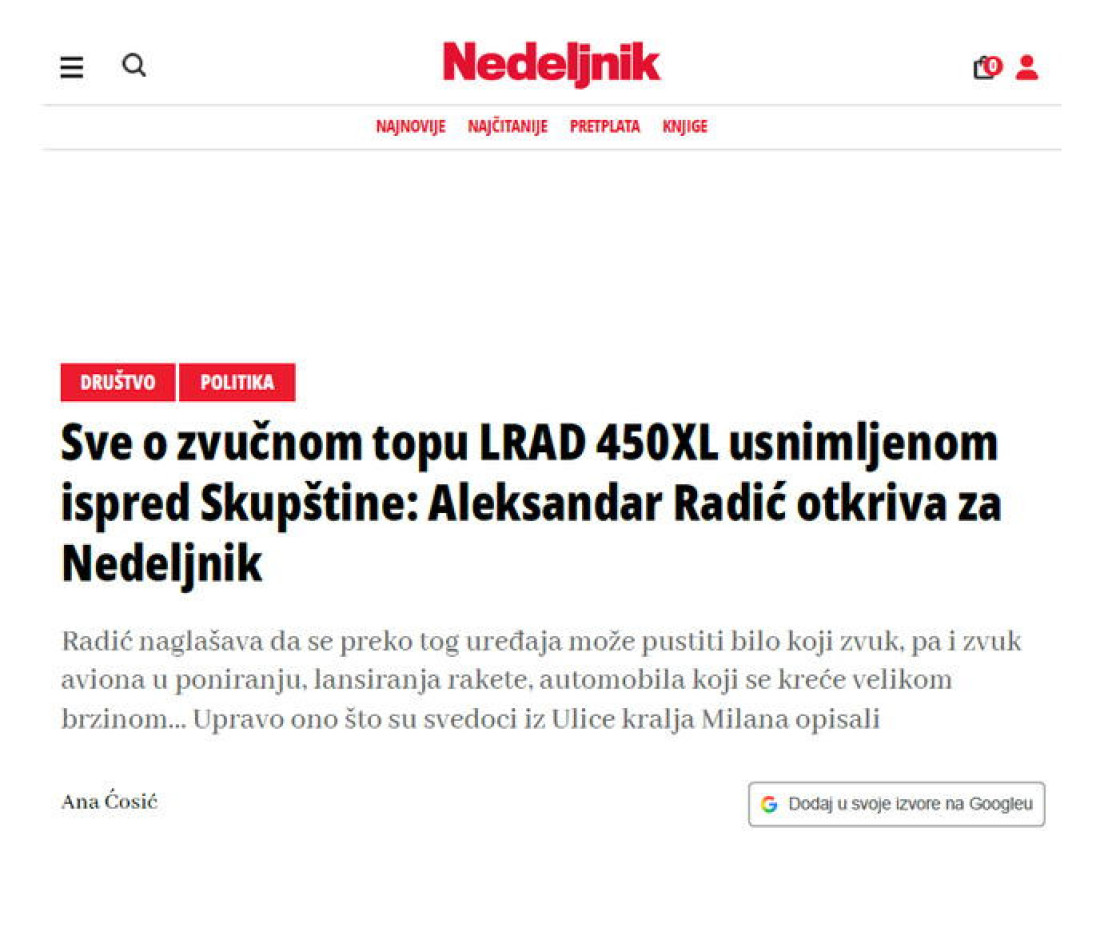 Ko je i zašto montirao lažni huk "zvučnog topa" - Vučić je monstrum, pucao je u našu decu! Evo kako je pakovana opasna psihološka operacija