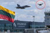 Dron digao NATO na noge! Zatvoren aerodrom u Viljnusu, borbeni avion hitno poleteo iz baze u Litvaniji
