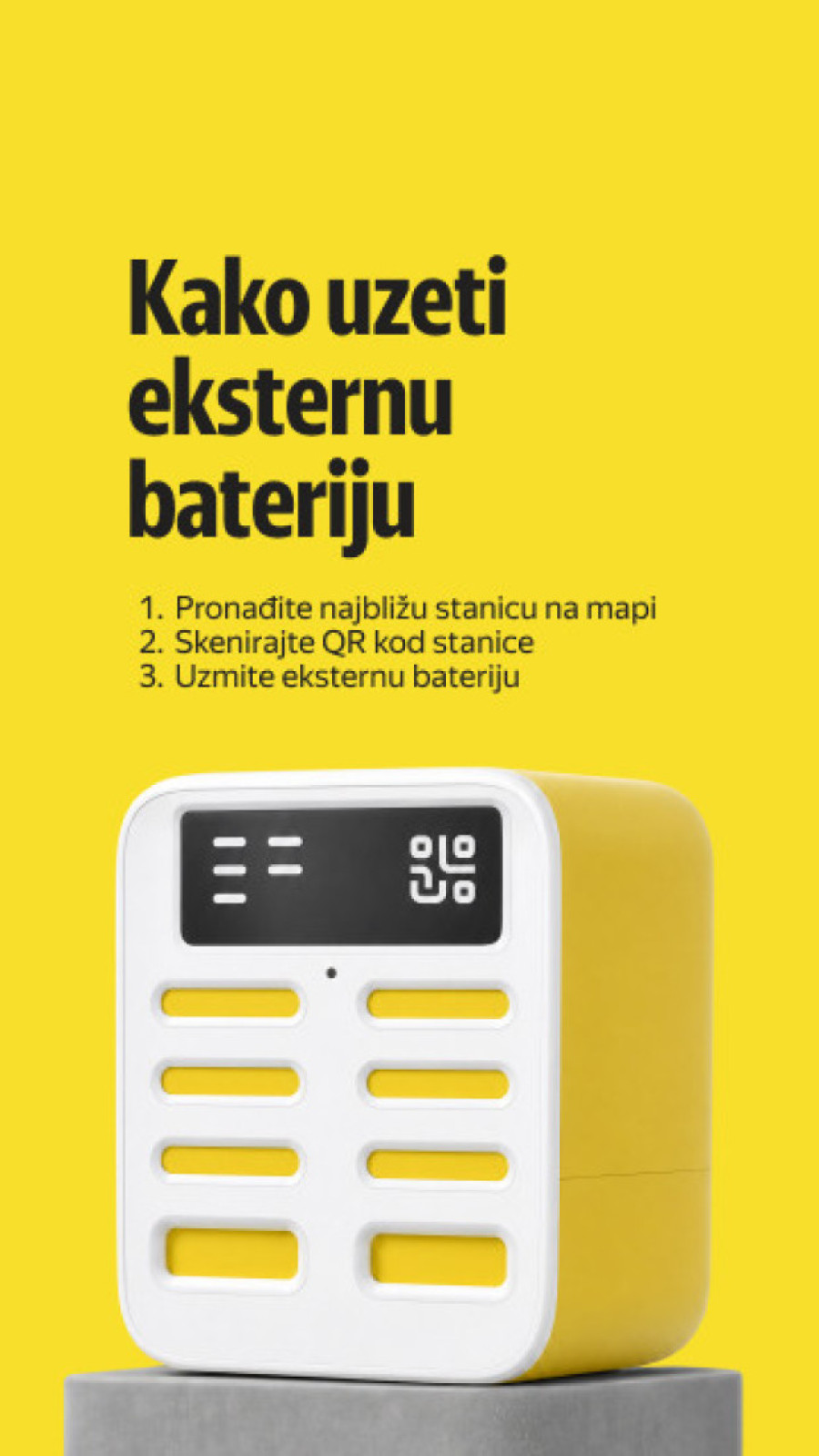 Prenosivi punjači sada dostupni putem Yandex Go aplikacije u Beogradu