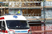 Užas na gradilištu na Novom Beogradu: Mladi inženjer pao sa merdevina, zadobio teške povrede