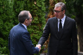Vučić sa Žiofreom: Razgovarali o evropskom putu Srbije i dijalogu Beograda i Prištine (FOTO)