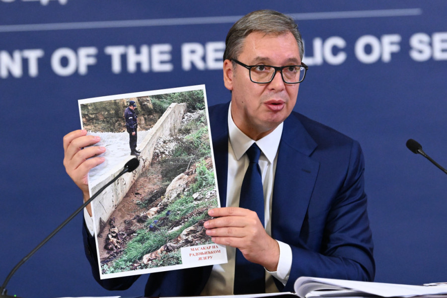 Zločini nad Srbima nakon 20. juna 1999. nisu uračunati: Vučić - "Žuta kuća" nije deo optužnice