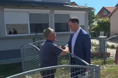 Mali sa domaćinom u Goriću: "Dobro mi došao, ministre"; "Uplašio sam se da nisu blokaderi" (VIDEO)