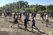 Više od 200 učesnika treniralo sa šampionima u Pančevu: Najmlađi učili od vrhunskih MMA boraca (FOTO/VIDEO)