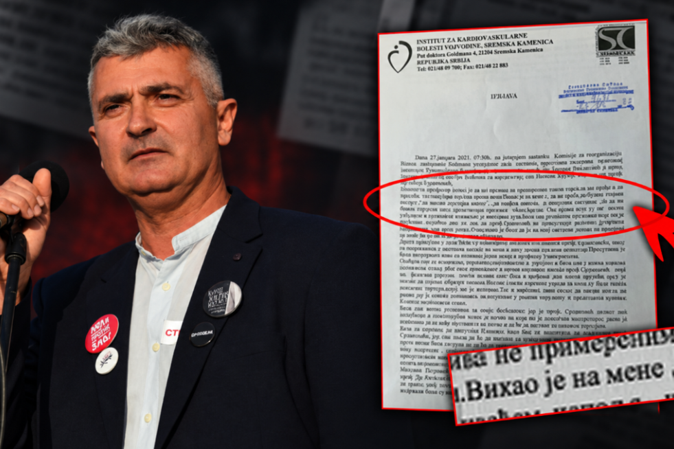 Novi navodi o Srdanoviću: Glavna sestra opisala pretnje i „psihičku torturu“