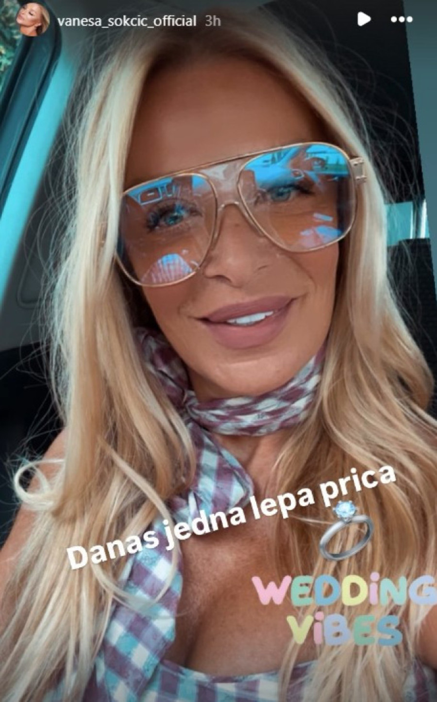 Ova folkerka je danas bila kuma Jeleni Jovičić na trećem venčanju: "Danas jedna lepa priča"