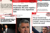 Nije slučajno što Zagreb podržava Srdanovića: Hrvatski mediji od početka stali uz blokadere (VIDEO)