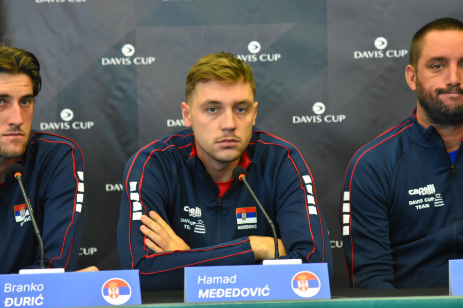 Kecmanović otvara duel Srbije i Litvanije: Na nama je da kvalitet dokažemo na terenu (FOTO)