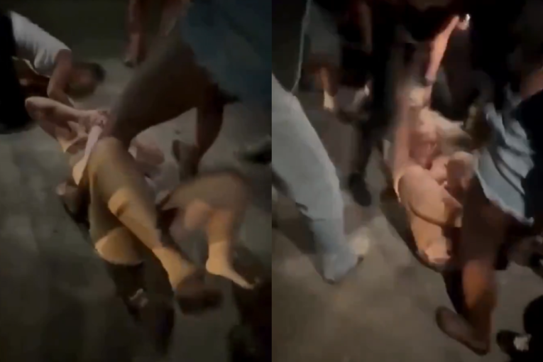 Devojku pretukla grupa ljudi: Stravičan snimak nasilja kruži društvenim mrežama (VIDEO)