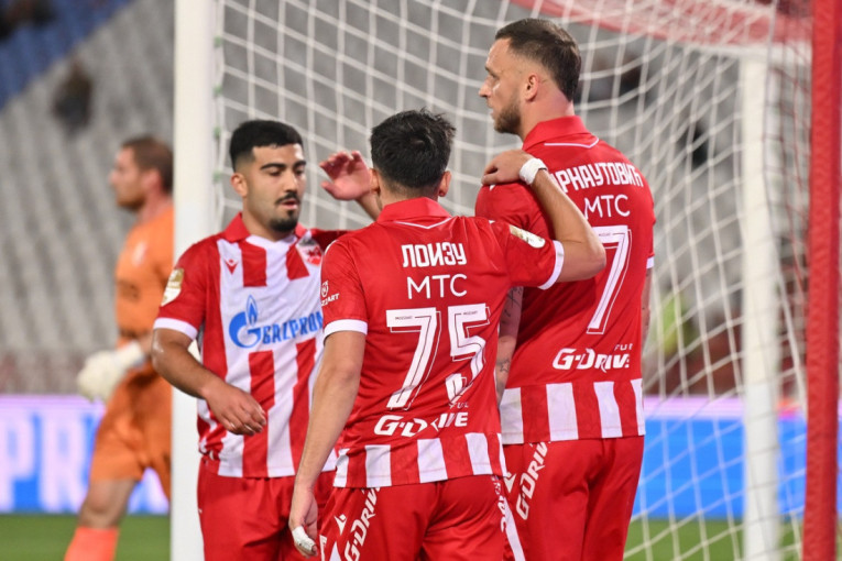 Crvena zvezda - Radnički Niš: Abu Fani duplira prednost, Arnautović i strelac i asistent (FOTO/VIDEO)