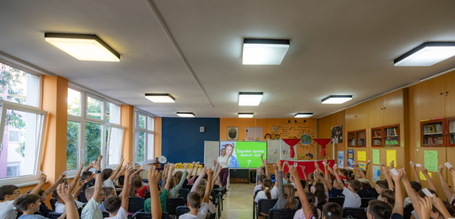 Više od 30.000 đaka do sada učestvovalo u edukacijama o pravilnoj i uravnoteženoj ishrani