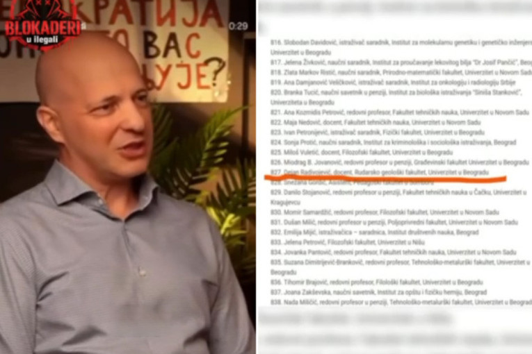 Menjao političke adrese, sada na blokaderskoj listi! Dejan Radivojević od protesta stigao do kandidature (FOTO)