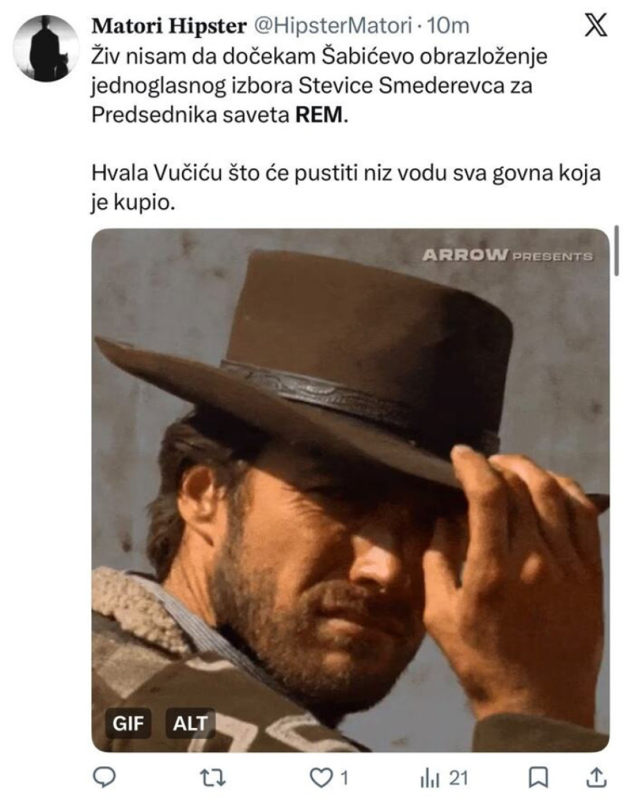 Sramna hajka blokadera na Rodoljuba Šabića zbog REM: Uvrede i omalovažavanje se ređaju (FOTO)