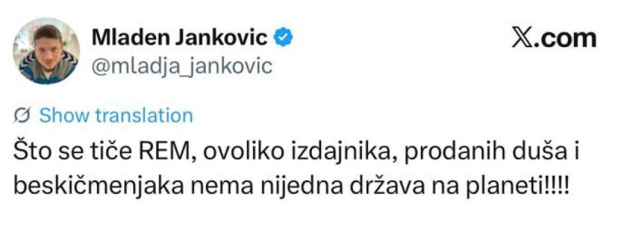 Sramna hajka blokadera na Rodoljuba Šabića zbog REM: Uvrede i omalovažavanje se ređaju (FOTO)