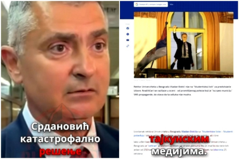 Tajkunski mediji plaču za političarem Đokićem! Shvatili da je Srdanović katastrofalno rešenje (VIDEO)