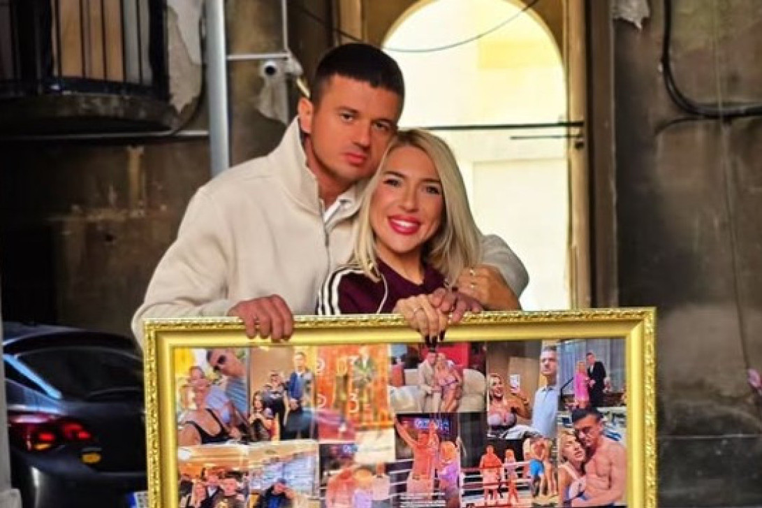 Pogledajte šta je Tigar dobio od Jovane Jeremić za rođendan: Moje svetlo, moja nada (FOTO)