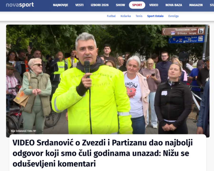 Sin navija za Zvezdu, otac za Partizan — i to je preporuka za premijera?