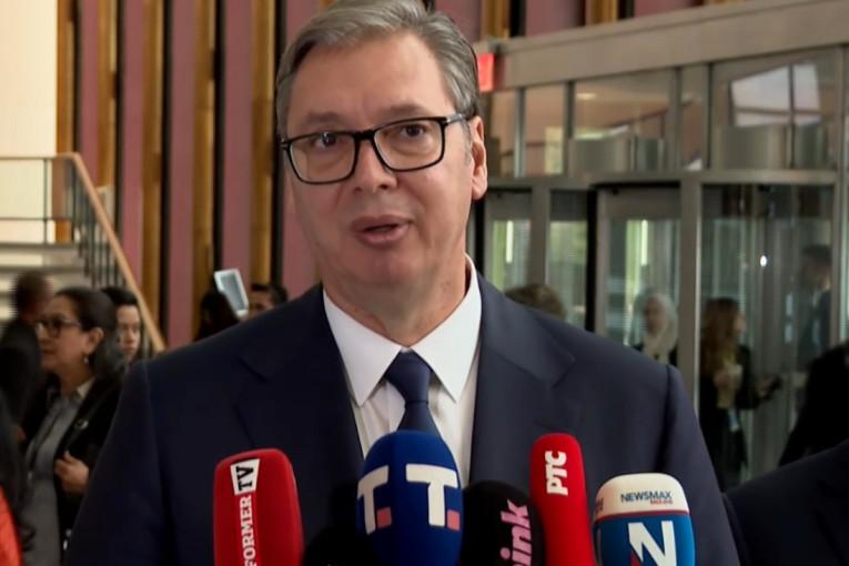 Vučić se obraća iz Njujorka: Posebno sam zadovoljan razgovorima sa američkim zvaničnicima (VIDEO)
